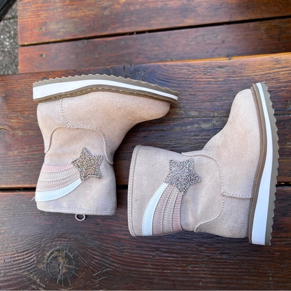 CAT & JACK ISLA FAUX FUR LINED BOOTS SIZE 5 NEW - Picture 5 of 10